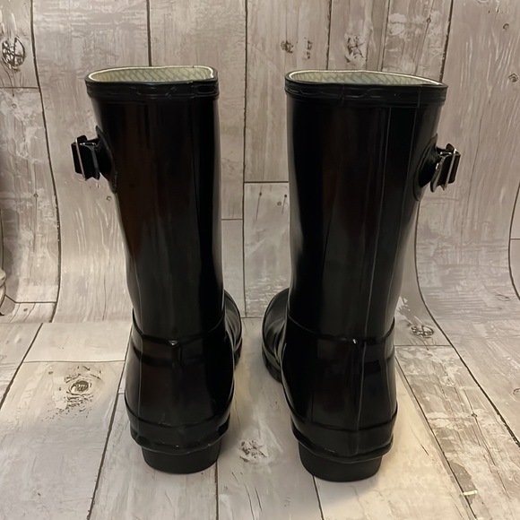Black HUNTER Boots size 6 - Picture 3 of 6